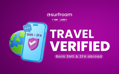 How to Keep Bank SMS & 2FA Working While Traveling Abroad