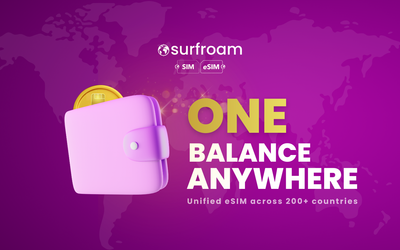 One eSIM for Multiple Countries: One Balance Works Everywhere