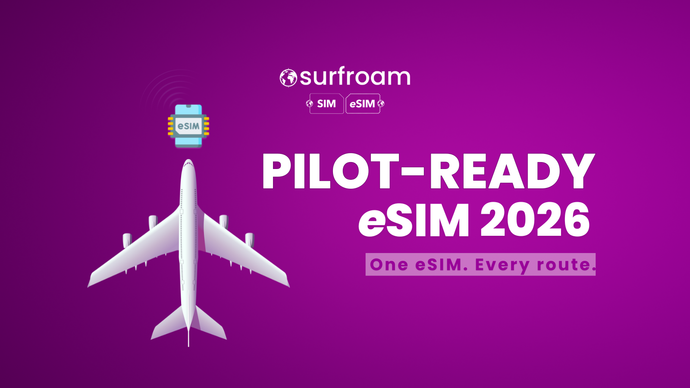 Best eSIM for Pilots & Flight Crew 2026: Global Connectivity Guide
