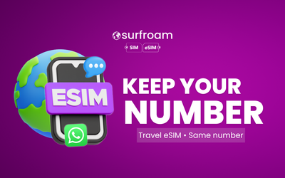 iMessage & WhatsApp with Travel eSIM: Keep Your Number Abroad