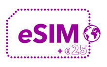 Surfroam Travel eSIM with 25 credit